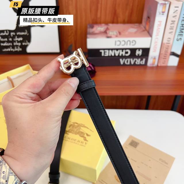 Original Quality Perforated Brand Babao B Women's Color Black Buckle Gold And Si