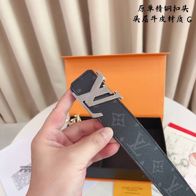 Buckle Buckle Original Steel Buckle Version Louis L Punched Buckle Genuine Mold