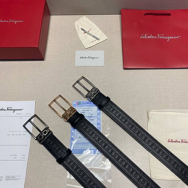 Is A Quality Choice For Boyfriends And Fathers Ferragamo Classic Belt Width 3.5C