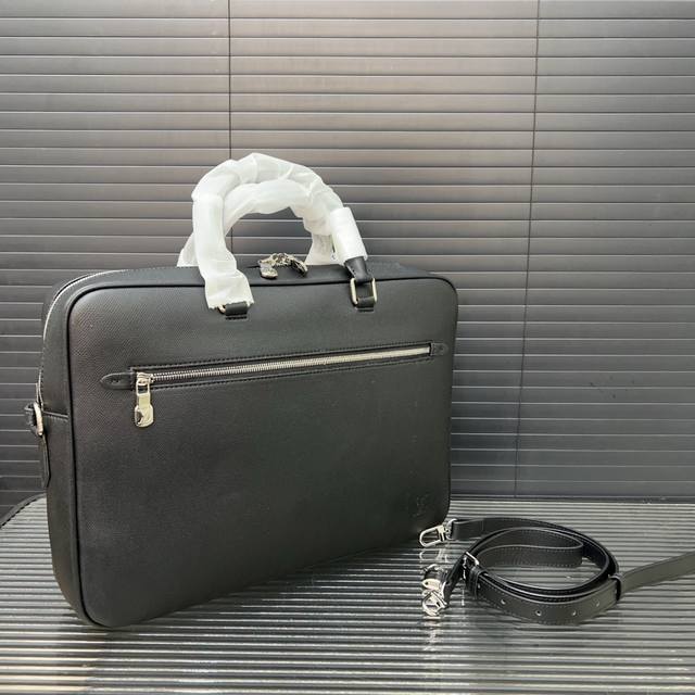 louisvuitton Louis Vuitton Porte-Documents Leather Briefcase Men's Bag Comput