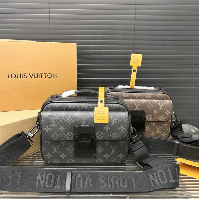 louisvuitton Louis Vuitton S Lock Printed Messenger Bag Shoulder Bag Handbag