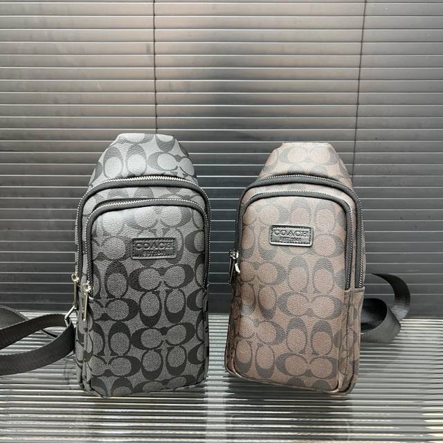 coach Coach Printed Chest Bag Crossbody Shoulder Bag Daily Travel Essential U