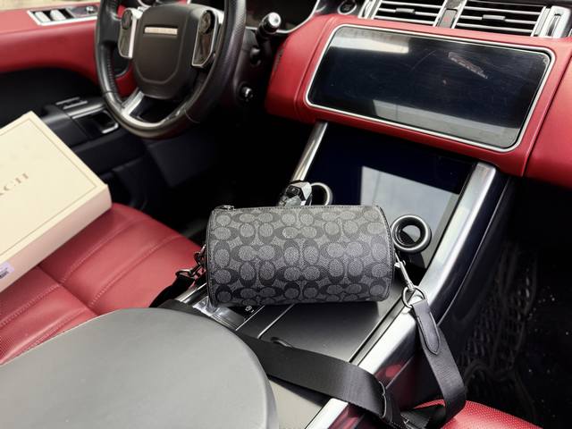 High-End New Coach Shoulder Bag Coach Camera Bag Coach Barrel 22 Monogram Full P