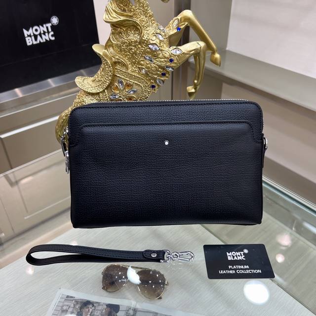 New Montblanc Lnternational Montblanc's Latest Clutch Bag Is Not Only Well-Made