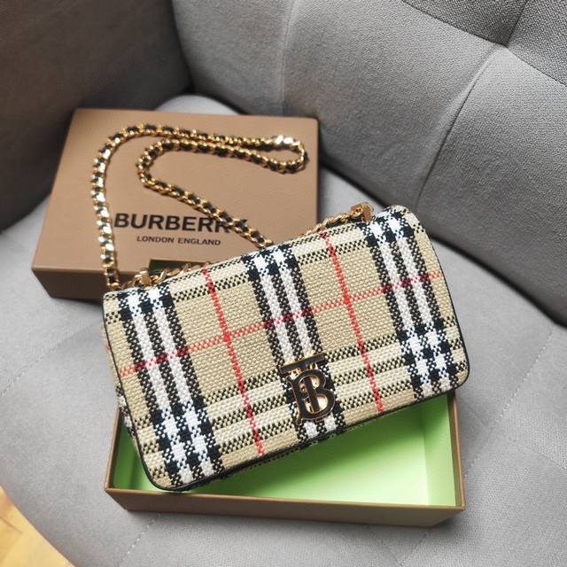 burberry Checkered Tweed Lola Bag Exquisite And Chic Fashion Lola Limited Edi