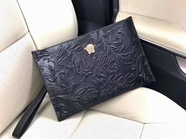 Original Quality Versace Versace Official Website Synchronization New Trendy Lea
