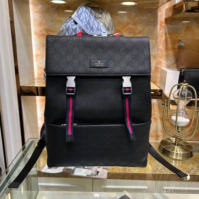Model 85031 Gucci-Gucci Classic Hot-Selling Backpack Embossed Style Original Qua