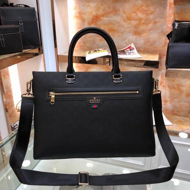 Model:18017-1 New Men's Briefcase - Trendy Crossbody Handbag G's Most Trendy Bus