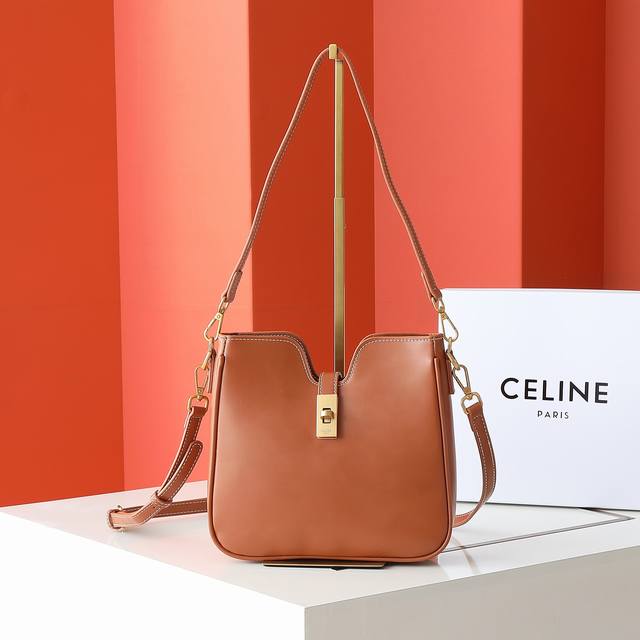 Actual Shot Model 2 Size 24.5X21.5X5Cm Material Italy Imported 2025 New Crossbod