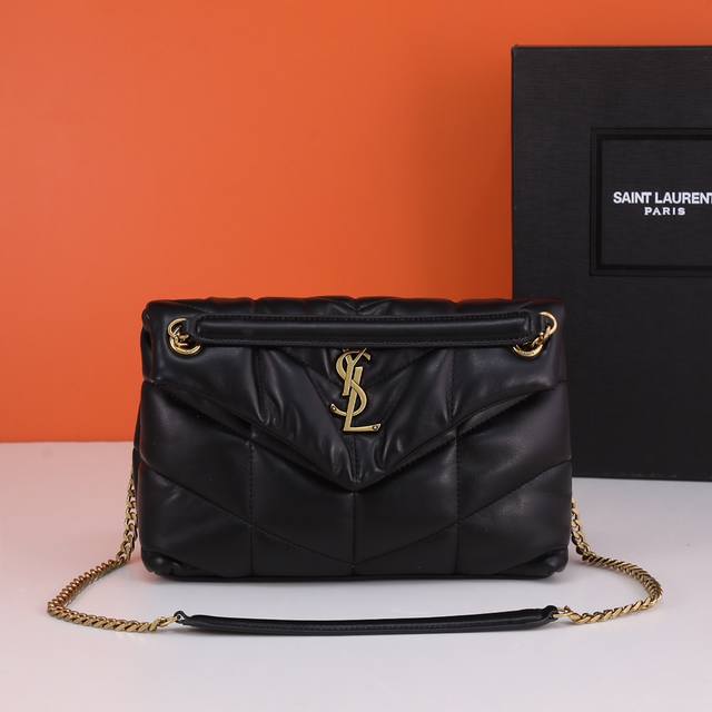 New Loulou Puffer Quilted Lambskin Bag Made Of 100% Lambskin, Soft And Delicate,