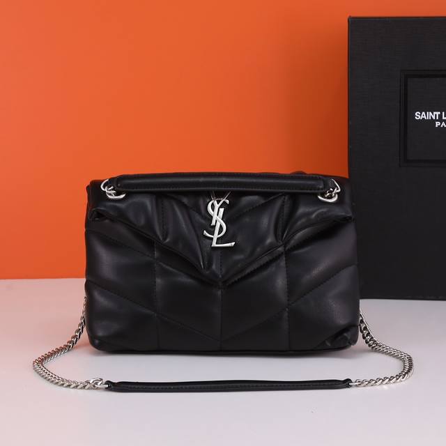 New Loulou Puffer Quilted Lambskin Bag Made Of 100% Lambskin, Soft And Delicate,