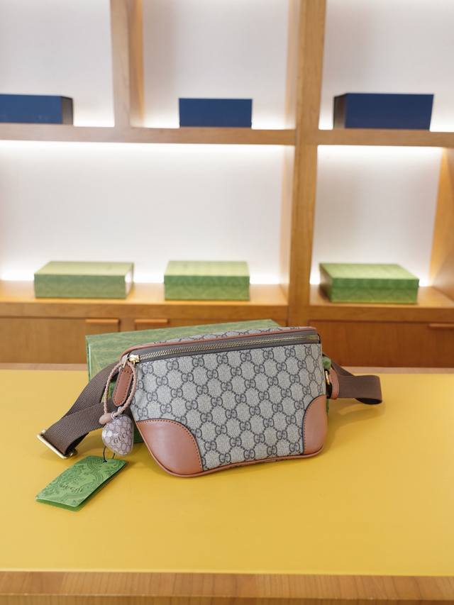 Gucci Official Website Synchronized High Version Chest Bag Waist Bag Timeless Ic