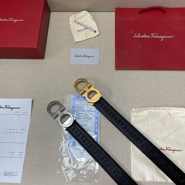 Brand Ferragamo Grade Original Quality. Top Layer Cowhide Counter Sale Classic H