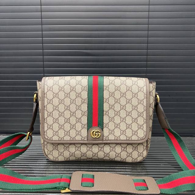 gucci Gucci Gg Ophidia Messenger Bag Flap Shoulder Bag Classic All-Match Real
