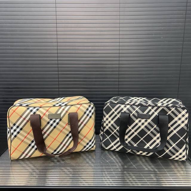 burberry Burberry Men's Bag Printed Travel Bag Airport Bag Handbag Classic Al