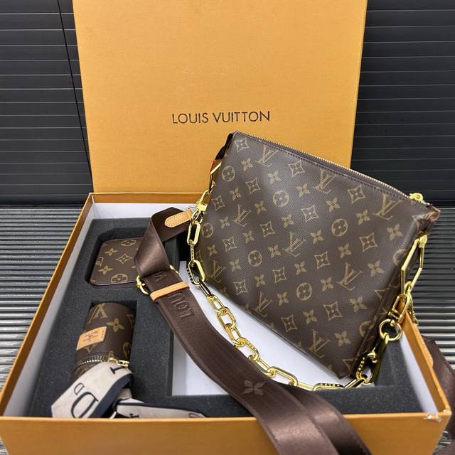 louisvuitton Louis Vuitton Three-Piece Set Box Boutique Versatile High-Qualit