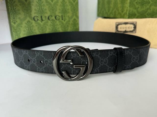 gucci Belt Classic Style Simple Style And Exquisite Polished Interlocking G M