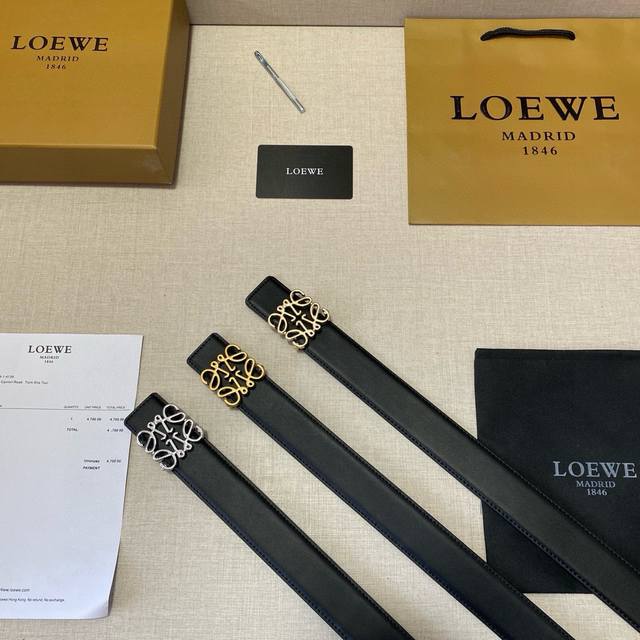 Brand Loewe Grade Original Quality. Top Layer Cowhide Counter Sale Classic Hot S