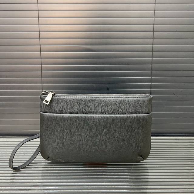 Original Trendy Brand Cowhide Clutch Bag Classic Versatile Real Shot Original Or