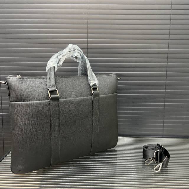 Original Trendy Brand Cowhide Briefcase Men's Bag Computer Bag Handbag Classic A