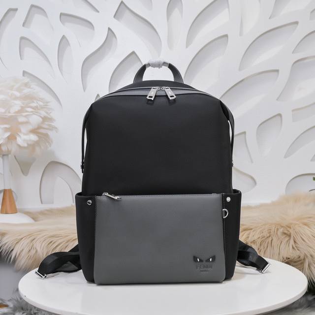 fendi-Fendi's Latest Men's Backpack Official Website Uses Imported Calfskin W