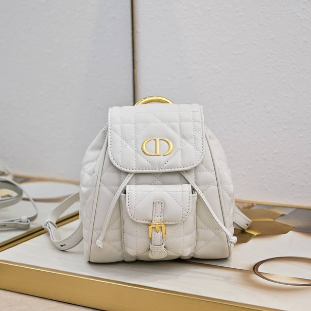 Small This Dior Caro Backpack Is A New Product From The 2025 Spring Ready-To-Wea