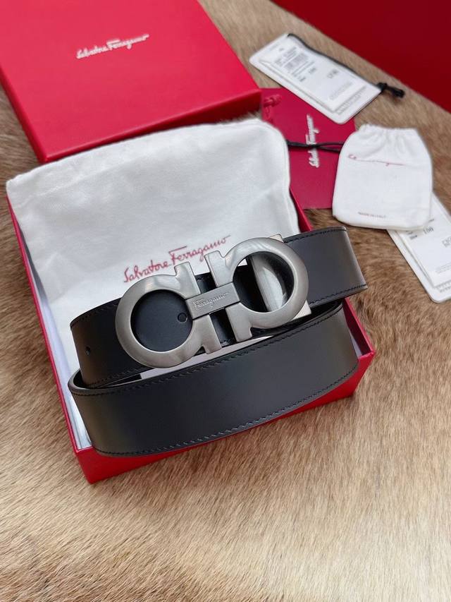 ferragamo Genuine Size 3.5Cm Italian Original Imported Leather Trade Order Ex