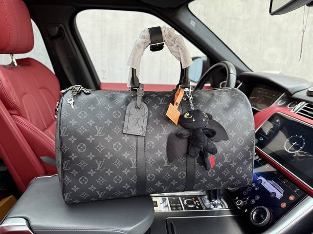 High-End New Louis Vuitton Lv Travel Bag Louis Vuitton Pure Cowhide Travel Bag L