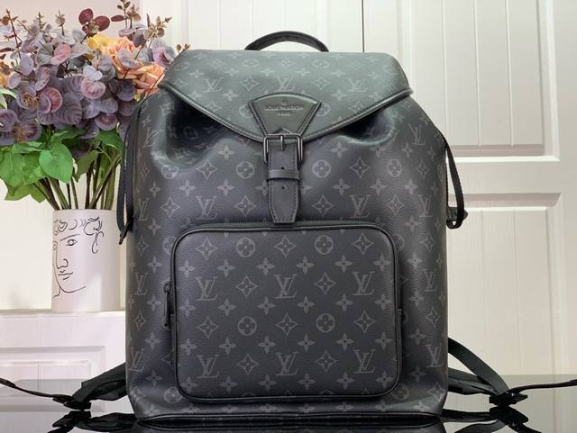 Louis Vuitton Top Original M46683 This Montsouris Backpack Is Monogram Eclipse C