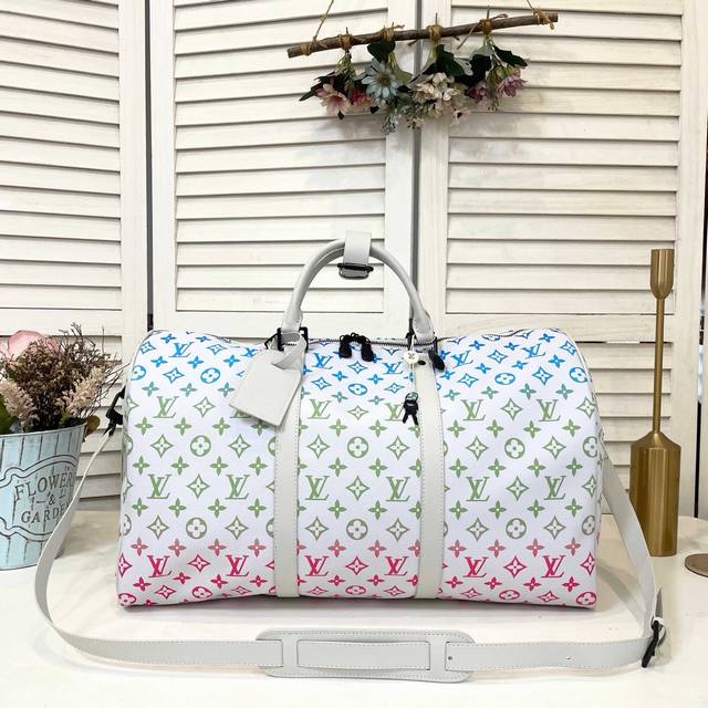 louis Vuittonm23174 Travel Bag Collectionkeepall Bandouli Re 50 Travel Baggra