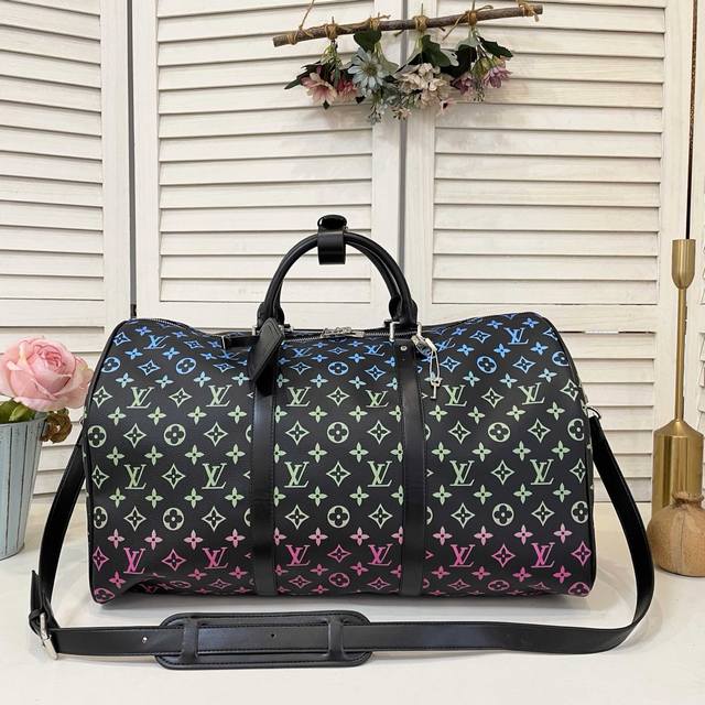 Louis Vuitton M23174 Travel Bag Collection Keepall Bandouli Re 50 Travel Bag Gra