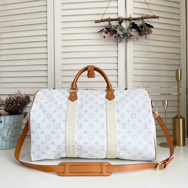 louis Vuittonm23174 Travel Bag Collectionkeepall Bandouli Re 50 Travel Baggra