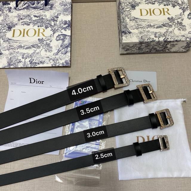 Brand Dior Imitation Copper Grade Double-Sided First Layer Cowhide. Exquisite Oi