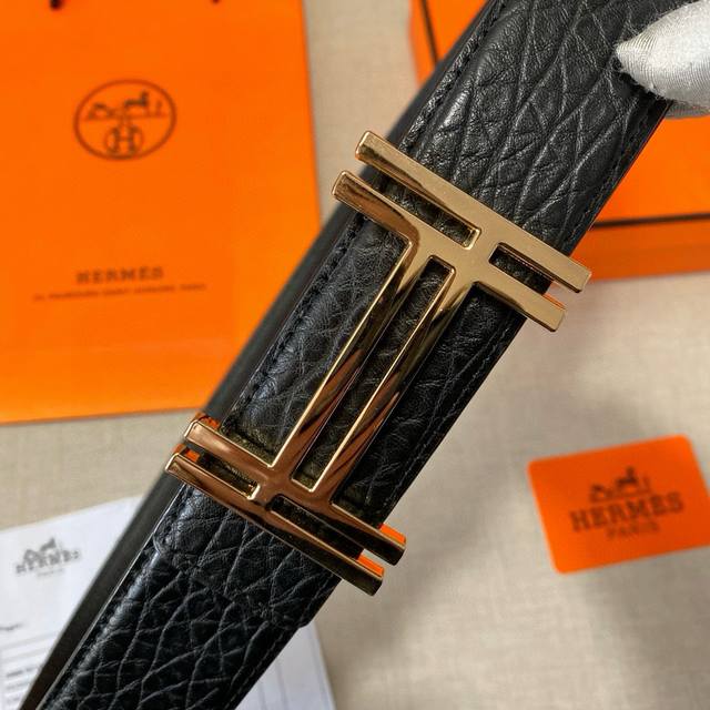 Brand Hermes Imitation Copper Buckle Grade Original Private Goods. Double-Sided