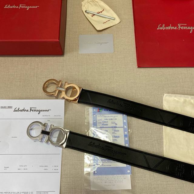 Brand: Ferragamo Grade Original Quality. Top Layer Cowhide, Classic Hot-Selling