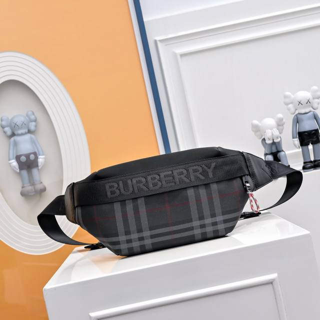 Full Set Of Packaging Original Version Burberry Men's Counter Chest Bag Waist Ba