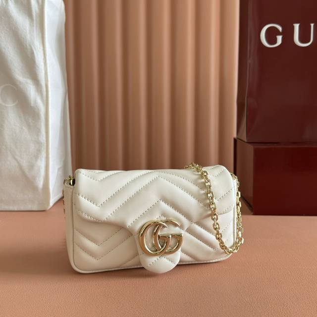 imported Original Sheepskinpure Copper Hardwarethe Brand's Iconic Gg Marmont