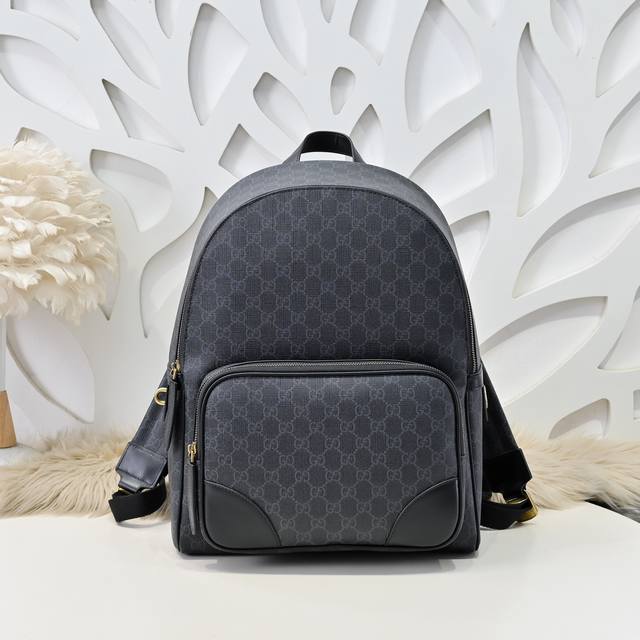 gucci-Gucci's Latest Backpack Is Made Of Imported Calfskin Leather. It Has A