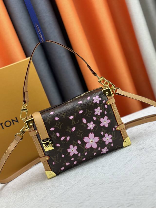 m12428 M46358 Sakura This Side Trunk Medium Handbag Is Inspired By The Brand'