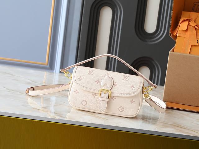 Upgraded Original M13642 This Nano Diane Handbag Reinterprets The Classic Monogr