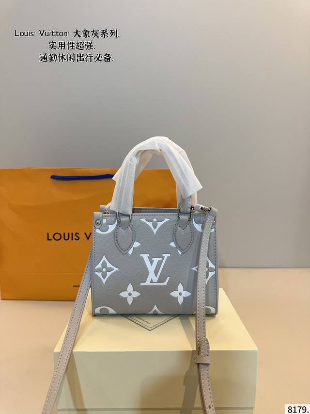 With Gift Box Lv Louis Vuitton Onthego Series Tote Bag New Jungle Bag Wow, I Lov