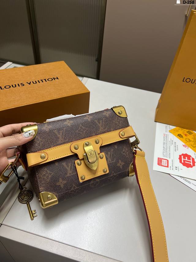 lv Soft Trunk Mini Soft Trunk Handbag This Charming Handbag Has Sharp Edges A