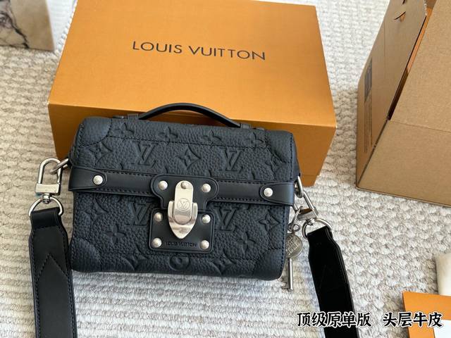 Top Quality Cowhide Original New Men's Bag Soulrunk Box Bag Soft Box Bag Is Supe