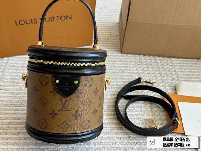 Top Original All Steel Hardware Lv New Nano Fortune Bucket It's So Pleasing That