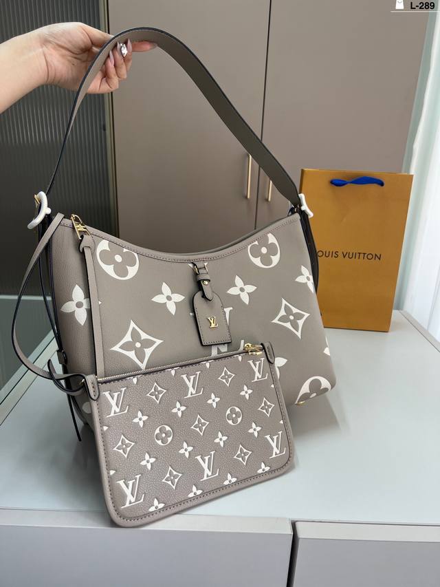 Chip Version Lv Louis Vuitton Carryall Shopping Bag Hand-Held Shoulder Crossbody
