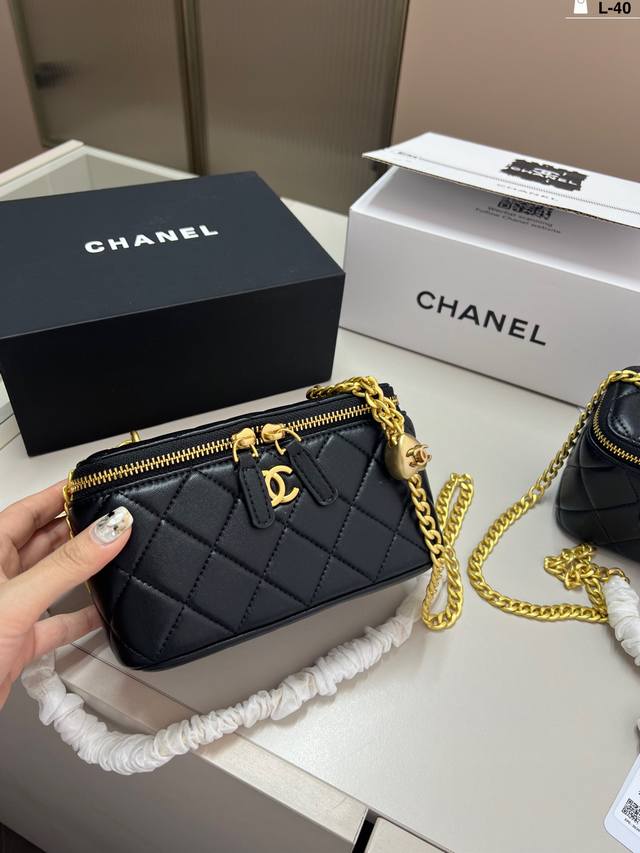 Big Chanel Chanel Box Bag Chanel Cosmetic Bag Planting Style Super Versatile Sma