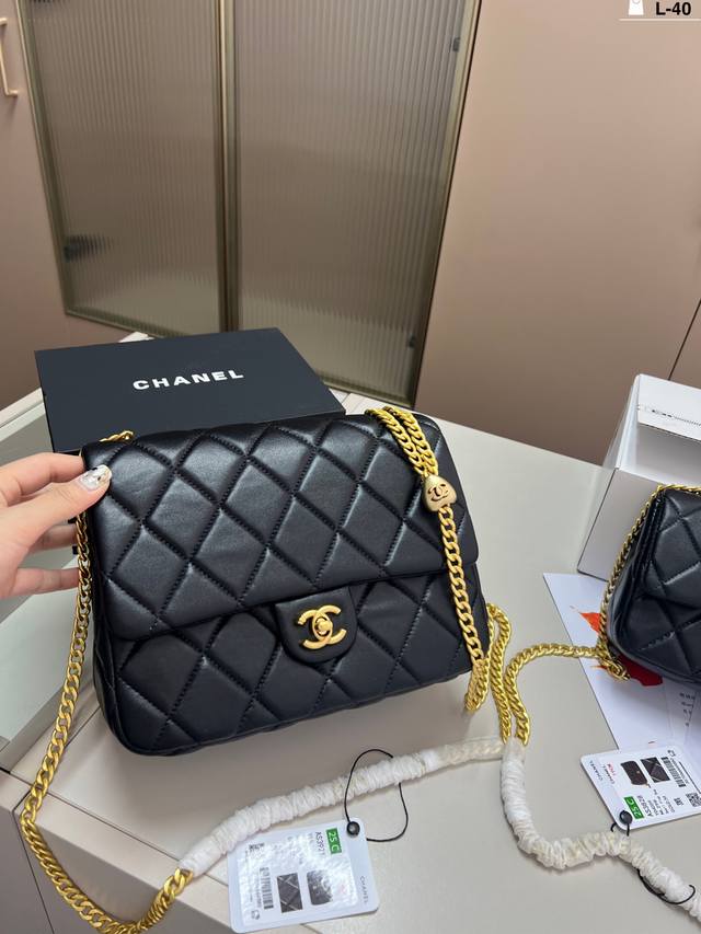Big Chanel Chanel Chain Classic Cf Heart Crossbody And Shoulder Bag Are Ok L-40