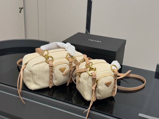 With Box Size 29.14Cm 15.16Cm Another Exciting Day Of Prada Tote Prada Waxed Lea