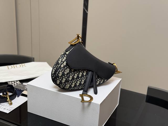 With Folding Box Size 25Cm*20Cm Large Upgraded Version Shipped Dior Denim Blue S