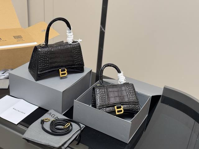 With Folding Box And Airplane Box Balenciaga Hourglass Bag Upgraded Version Firs